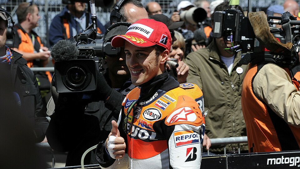 Andrea Dovizioso ist in bester Stimmung, Foto: Milagro