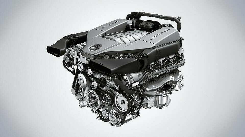 Der AMG 6,3-Liter-V8-Motor, Foto: Daimler