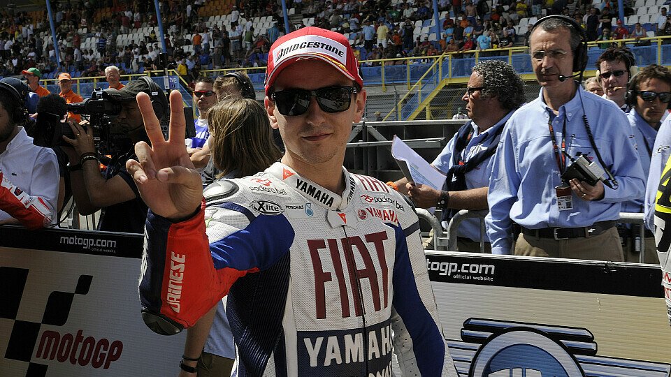 Jorge Lorenzo will beim Heimrennen in Catalunya gern aufs Podest fahren., Foto: Fiat Yamaha