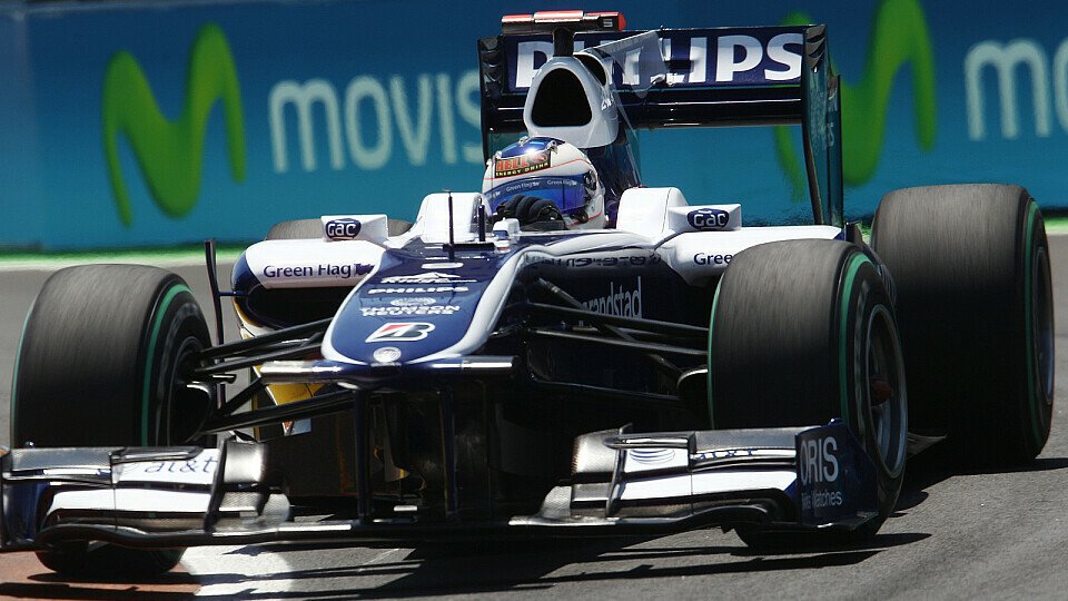 Rubens Barrichello hatte Spaß mit seinem Auto, Foto: Sutton