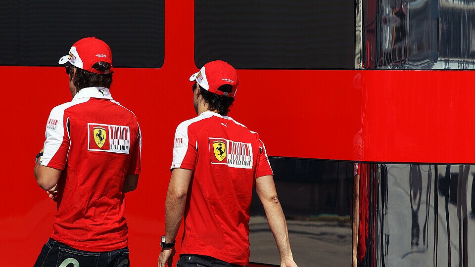 Bei Ferrari war die Stimmung nicht besonders gut, Foto: Sutton
