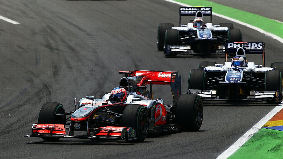Jenson Button gefiel Runde 1, Foto: Sutton