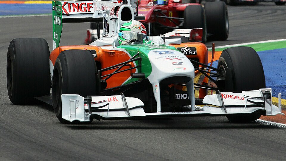 Force India mit neuem Aero-Paket, Foto: Sutton