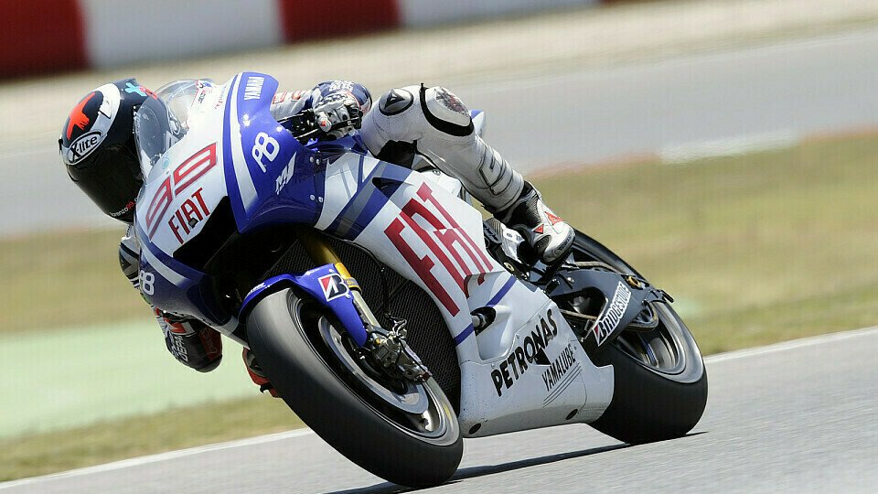 Jorge Lorenzo war knapp vorne, Foto: Yamaha