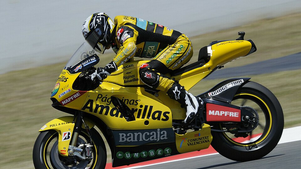 Hector Barbera kam vorwärts, Foto: Milagro