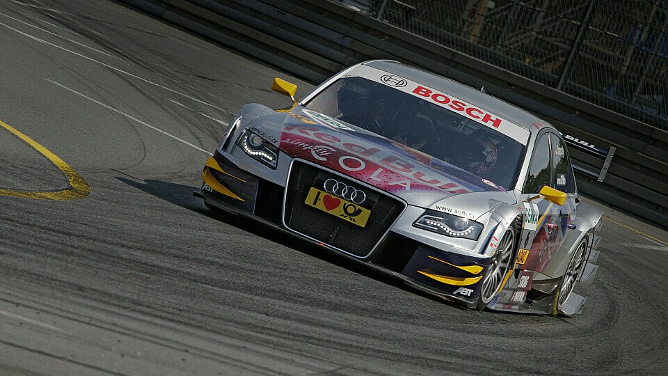 Audi - und speziell Martin Tomczyk - freut sich auf den Nürburgring, Foto: adrivo Sportpresse/Gusche