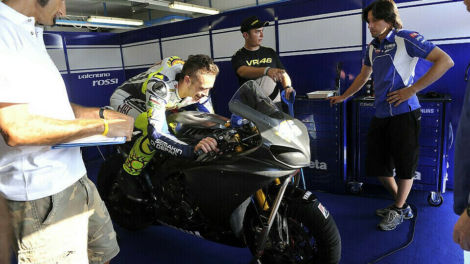 Valentino Rossis Rückkehr gefällt auch der Konkurrenz, Foto: Yamaha