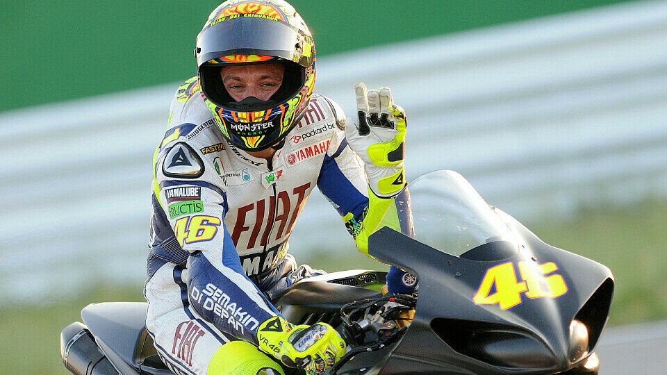 Valentino Rossi darf auf dem Sachsenring antreten, Foto: Yamaha