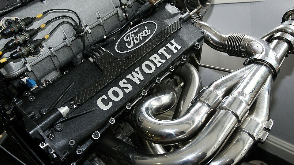 Cosworth feiert mit Hülkenberg & Williams, Foto: Sutton