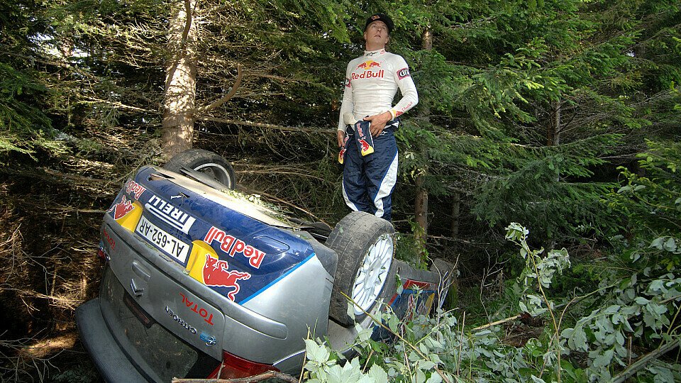 Kimi Räikkönen und Rallye - das ging nicht immer unfallfrei aus