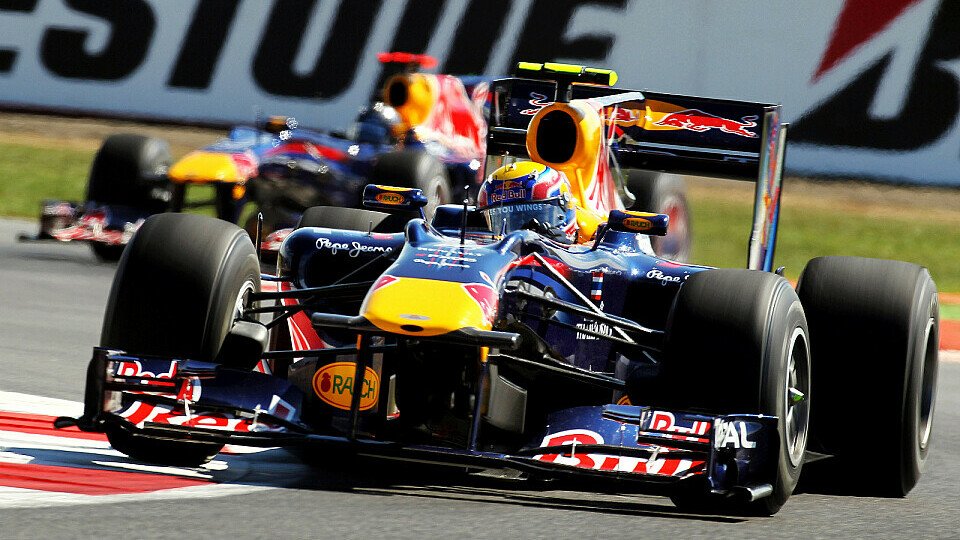 Sebastian Vettel hatte eine Schrecksekunde zu überstehen, Foto: Red Bull/GEPA