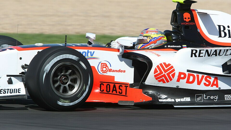 Pastor Maldonado führt die GP2 an, Foto: GP2 Series