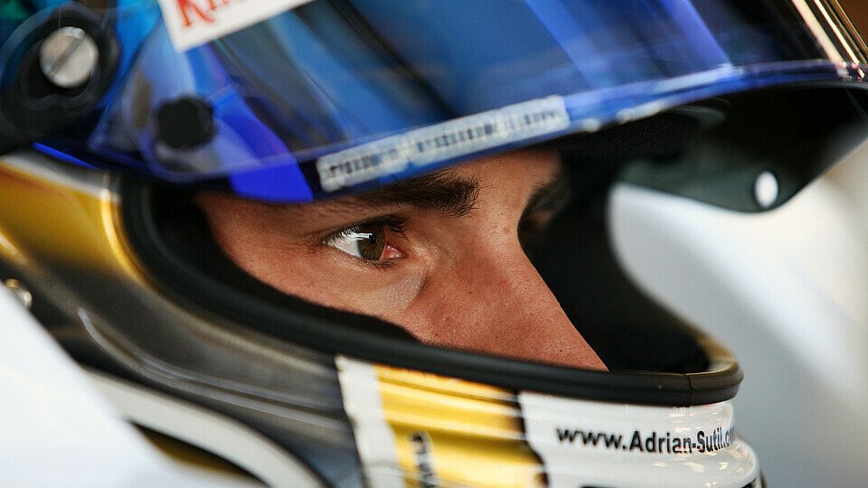 Adrian Sutil hatte Probleme mit den Reifen, Foto: Sutton