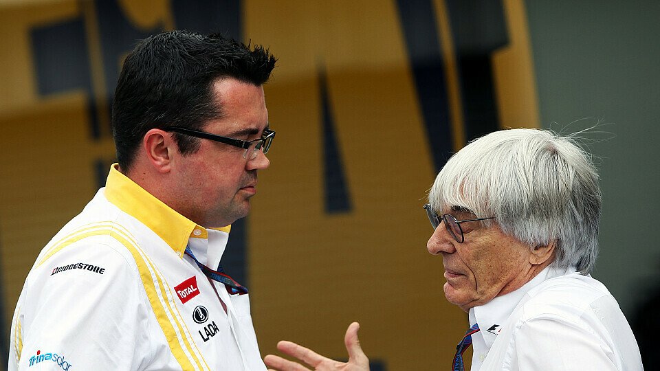 Eric Boullier sieht bei Renault keine großen Geldprobleme, Foto: Sutton