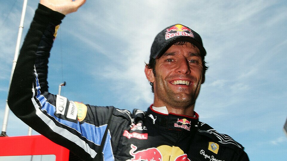 Mark Webber genoss den Sieg, Foto: Sutton