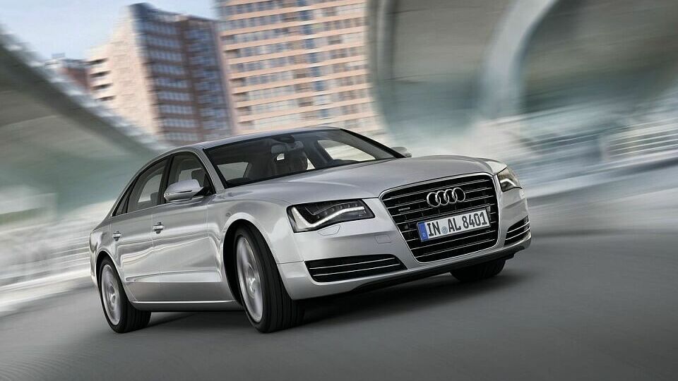 Das Ingolstädter Flaggschiff Audi A8 L, Foto: Audi