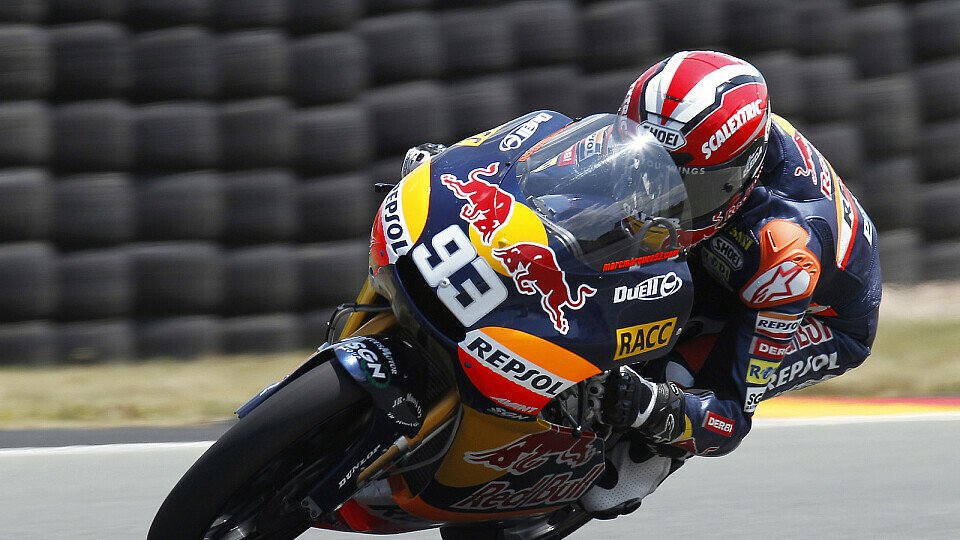 Marquez scheint sich gut erholt zu haben und fuhr zur Bestzeit im ersten Indy-Training der 125ccm-Klasse., Foto: Milagro
