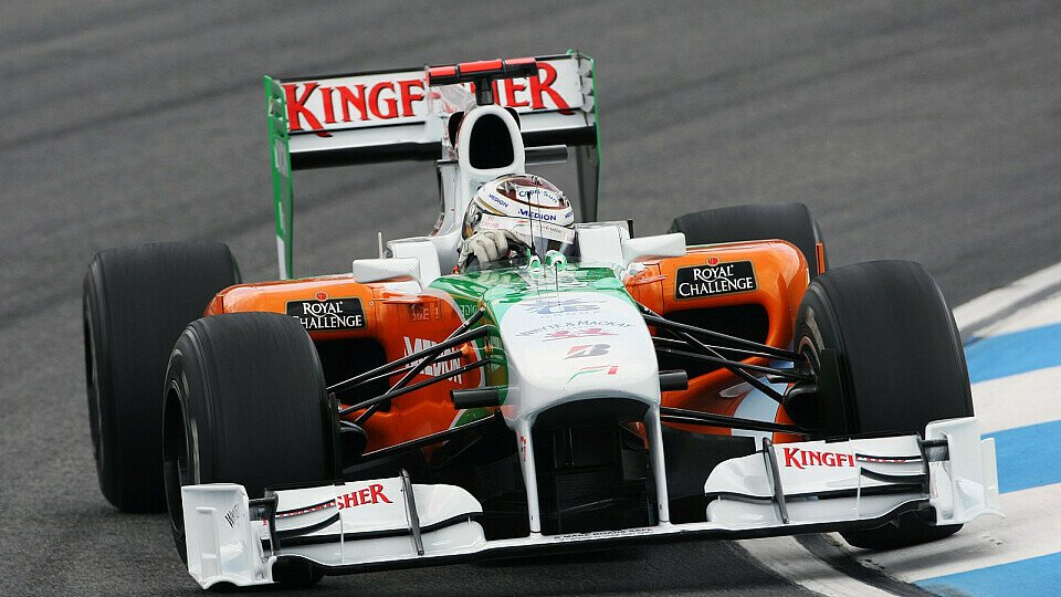 Adrian Sutil erhofft sich am Hungaroring zusätzlichen Abtrieb, Foto: Sutton