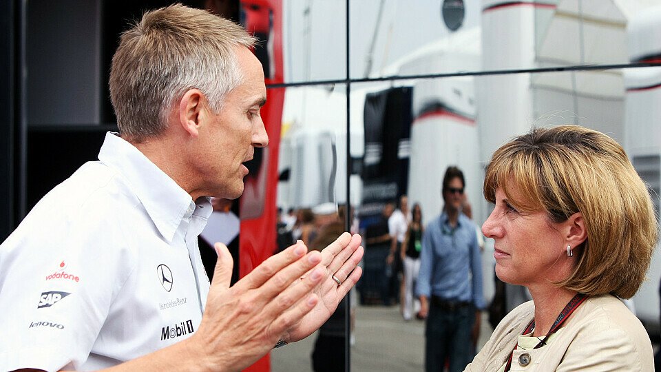 Martin Whitmarsh wird Mark Webbers Freundin Ann Neal wohl auch wissen lassen, wie er die Situation bei Red Bull handhaben würde, Foto: Sutton