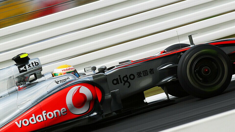 McLaren jagt dem angeblasenen Diffusor hinterher, Foto: Sutton