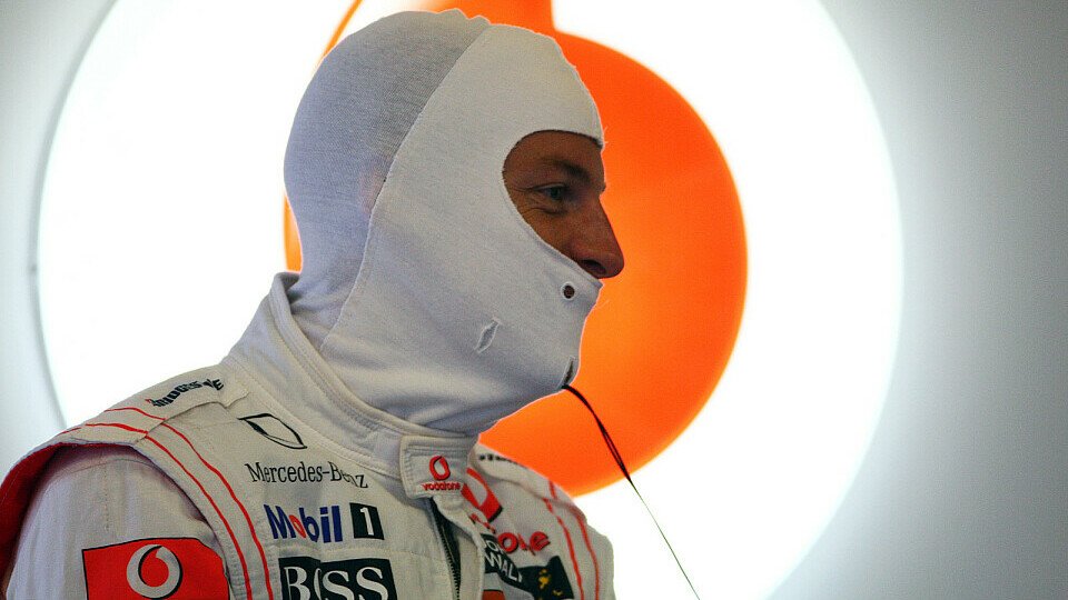 Jenson Button war nicht besonders glücklich, Foto: Sutton Jenson Button war nicht besonders glücklich, Foto: Sutton