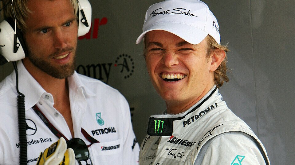 Brawn & Haug loben Rosberg, Foto: Sutton
