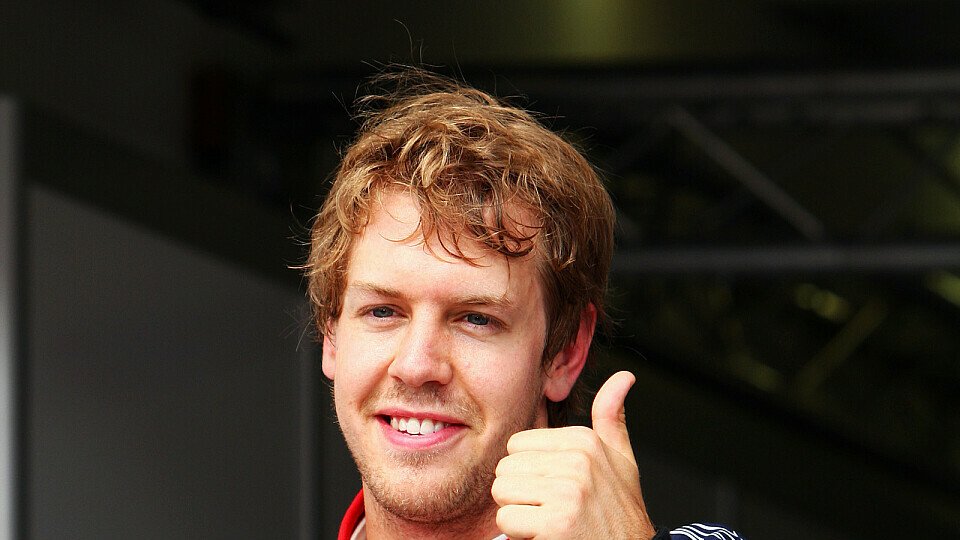 Sebastian Vettel war nicht zu stoppen, Foto: Sutton