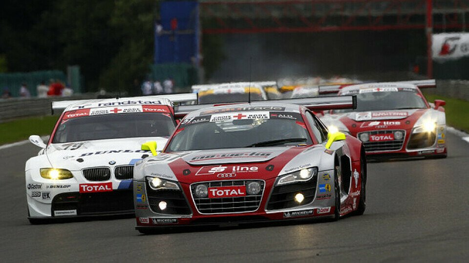 Audi startet auch 2011 mit hohen Erwartungen ins 24-Stunden-Rennen von Spa, Foto: DPPI