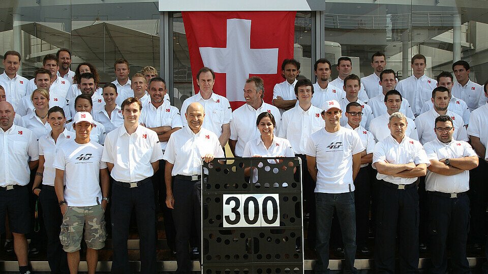 Sauber darf feiern - den 300. GP und zweimal WM-Punkte, Foto: Sutton Sauber darf feiern - den 300. GP und zweimal WM-Punkte, Foto: Sutton