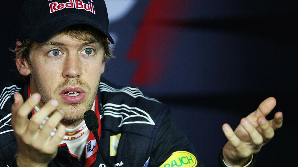 Sebastian Vettel wollte es nicht wahr haben..., Foto: Sutton