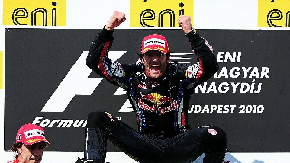 Mark Webber konnte entspannt in die Ferien springen, Foto: Red Bull/GEPA