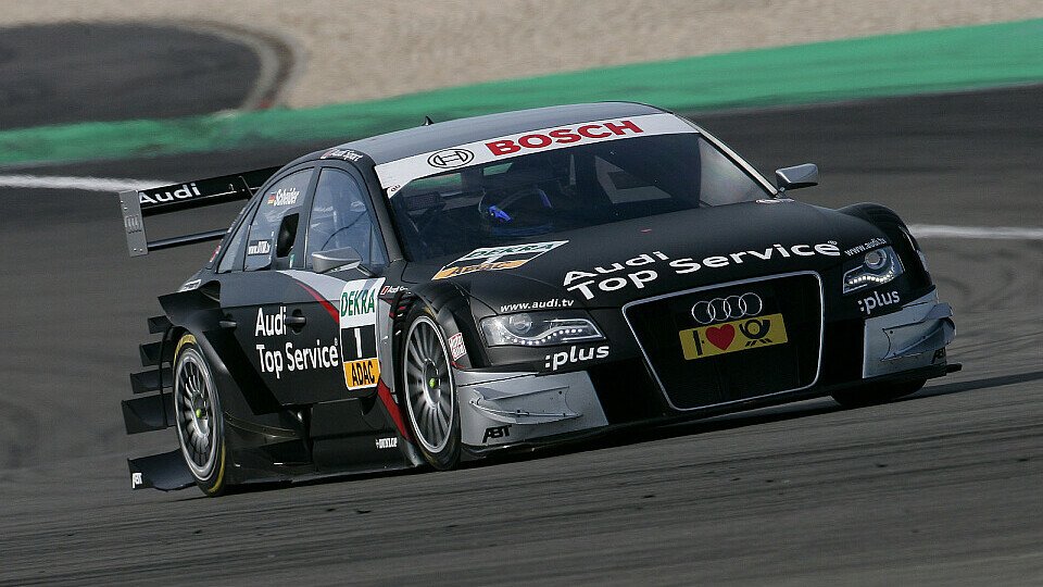 Scheider konnte mit der Pace der Mercedes über die Distanz nicht mitgehen, Foto: Audi