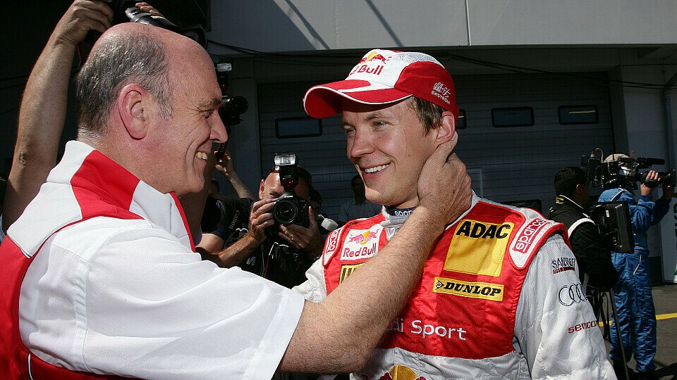 Vorfreude bei Ekström und Ullrich, Foto: Audi