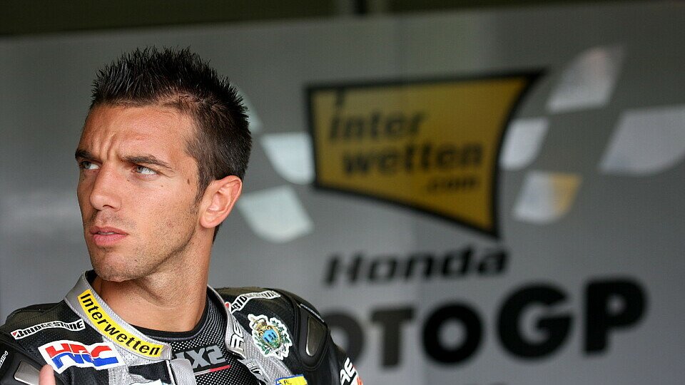 Alex de Angelis steht vorerst ohne Maschine da, Foto: Ronny Lekl