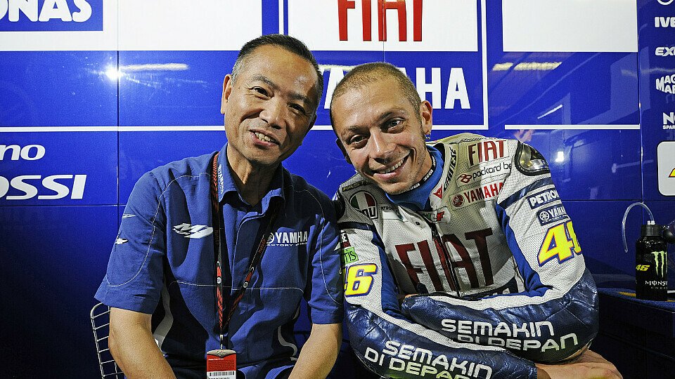 Masao Furusawa und Valentino Rossi verstanden sich bei Yamaha blendend, Foto: Milagro