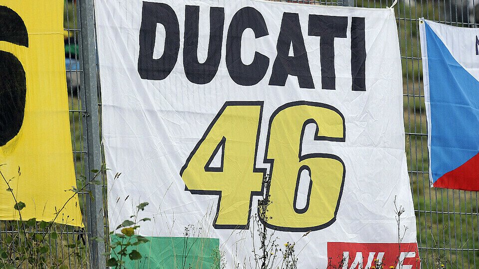 Ob Valentino Rossi Ende des Jahres in Valencia die Ducati wird testen dürfen, ist noch ungewiss., Foto: Milagro