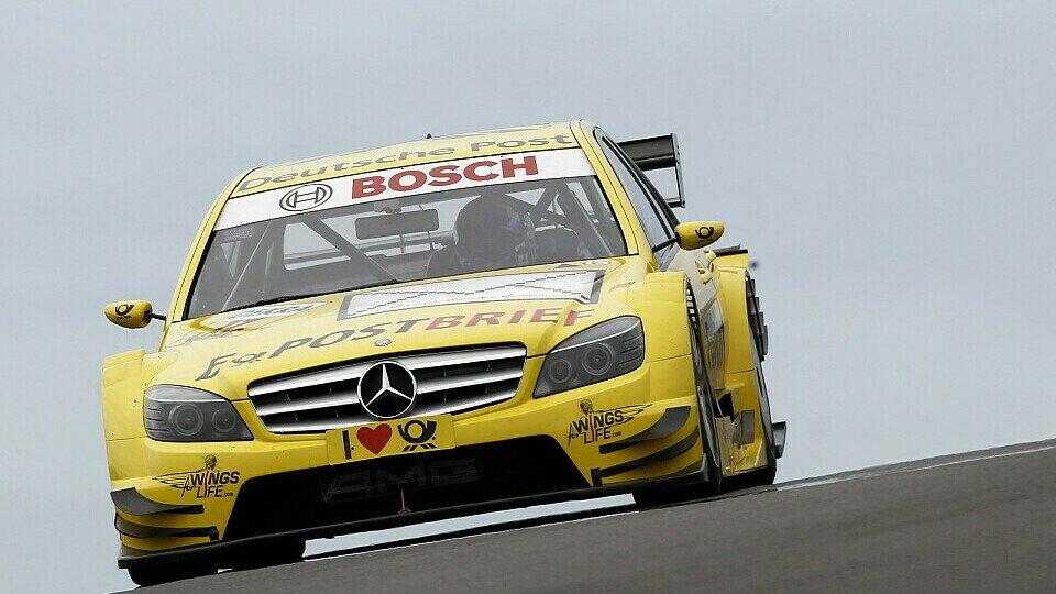 David Coulthard drehte einige Runden in Brands Hatch, Foto: DTM