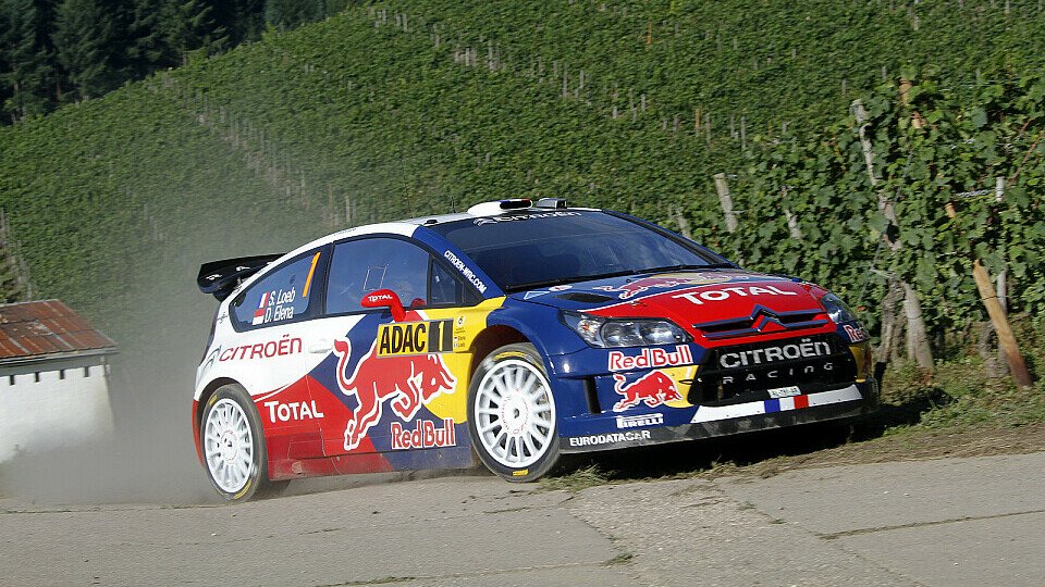 Sebastien Loeb sicherte sich 2002 in Deutschland seinen ersten Sieg in der WRC, Foto: Citroen