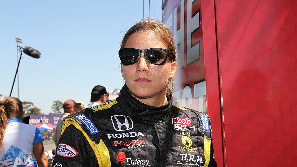 Simona de Silvestro war in Indy bester Rookie, Foto: IndyCar