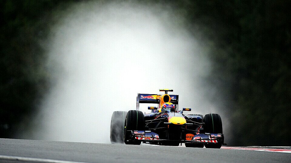 Mark Webber fuhr im Trockenen am schnellsten, Foto: Red Bull/GEPA