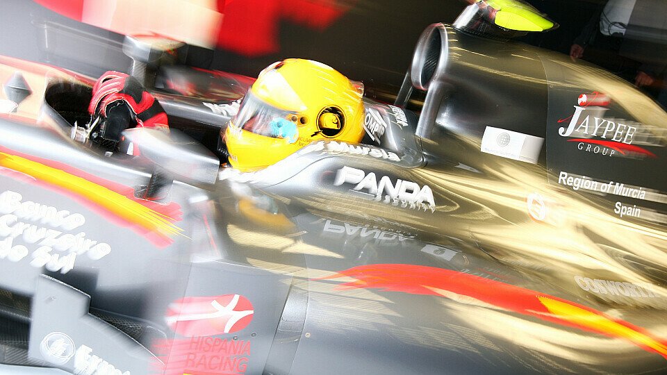 Kurzes Rennen für Bruno Senna, Foto: Sutton