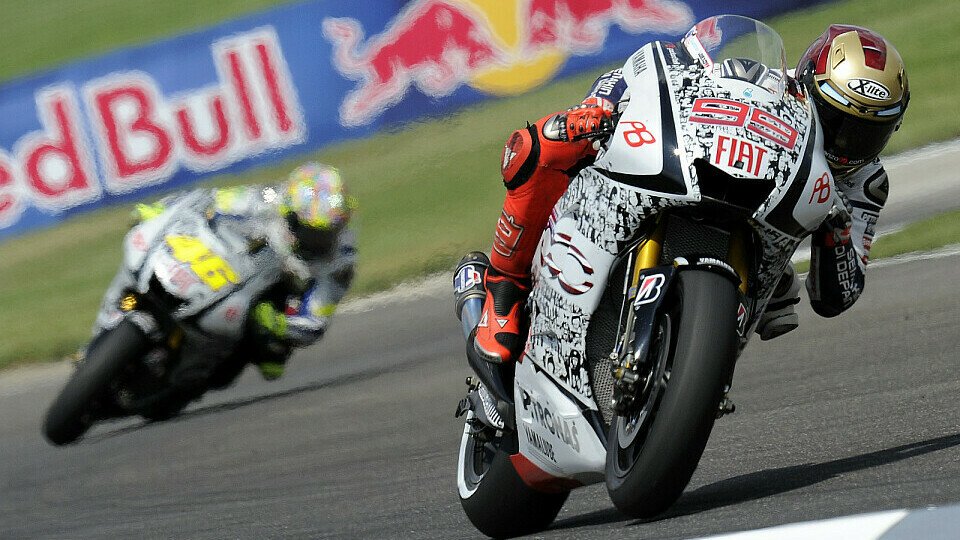 Bei den Radgabeln wird Valentino Rossi Jorge Lorenzo in nichts nachstehen, Foto: Milagro