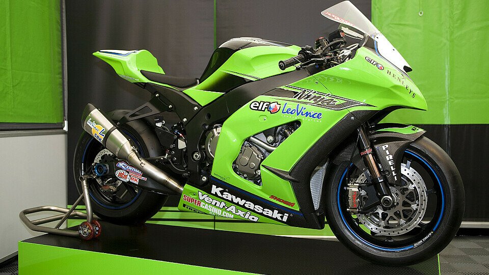 An der neuen Kawasaki treten unerwünschte Schwingungen an den Einlassventilen. Der Hersteller hat dafür bereits eine Lösung parat, das Superbike WM-Testprogramm ist nicht in Gefahr., Foto: Kawasaki