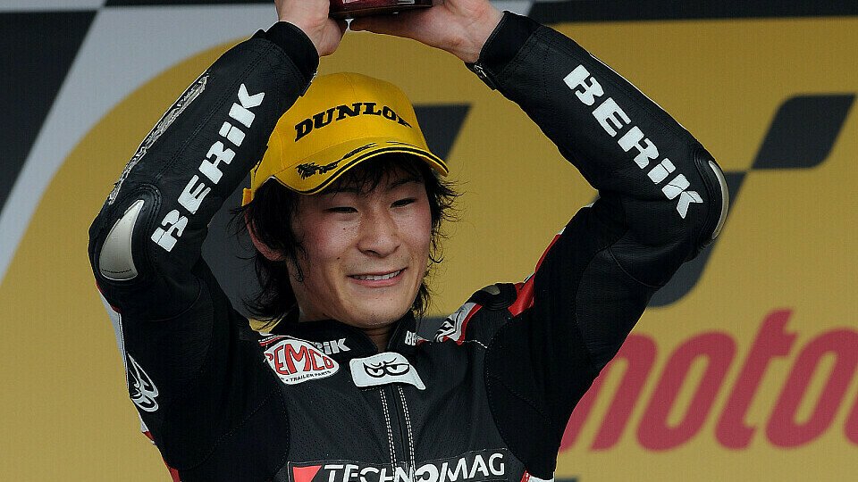 Shoya Tomizawa gewann das erste jemals gefahrene Moto2-Rennen., Foto: Milagro