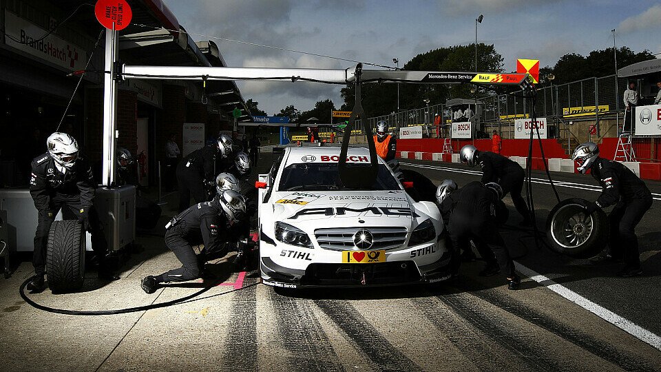 Mercedes verpatzte Boxenstopps, Foto: DTM