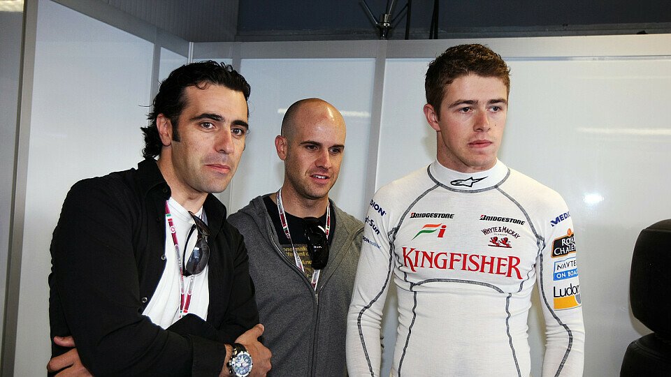Familientreffen: Die Franchittis und Paul Di Resta, Foto: Sutton