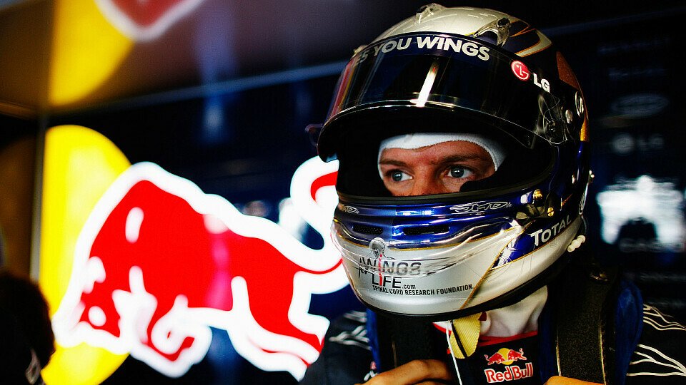 Vettel betrieb Ursachenforschung, Foto: Red Bull/GEPA
