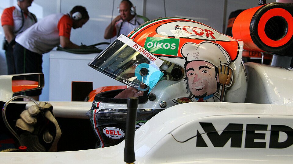Tonio Liuzzi durfte im Qualifying bald wieder zuschauen, Foto: Sutton Tonio Liuzzi durfte im Qualifying bald wieder zuschauen, Foto: Sutton