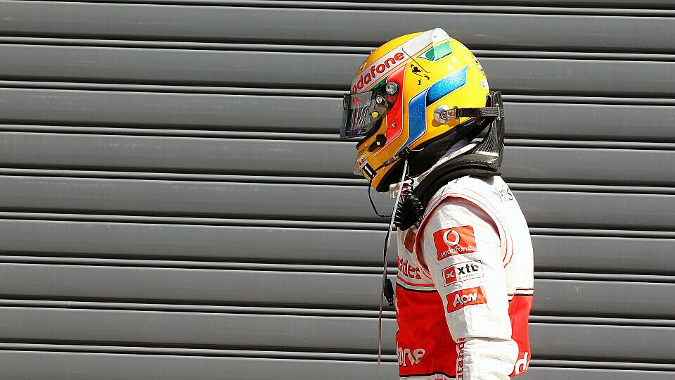 Lewis Hamilton musste bald wieder zuschauen, Foto: Sutton