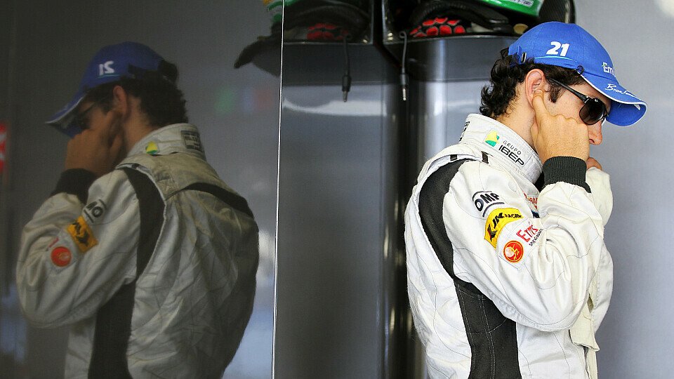 Bruno Senna geht nächstes Mal lieber zu Fuß, Foto: Sutton